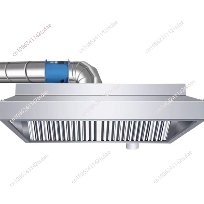 Commercial Exhaust Hood - شفاط مطبخ تجاري من الفولاذ المقاوم