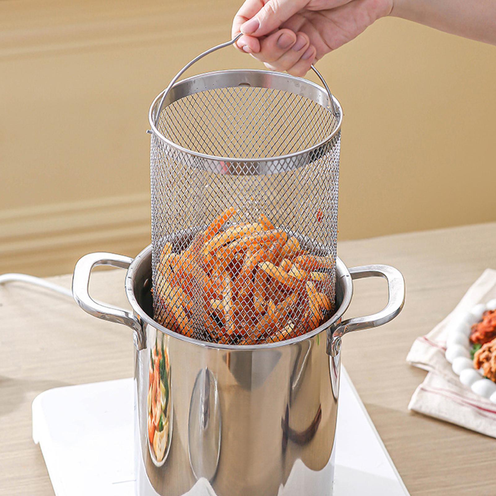 Commercial Kitchen Appliance - مقلاة عميقة من الفولاذ المقاوم للصدأ