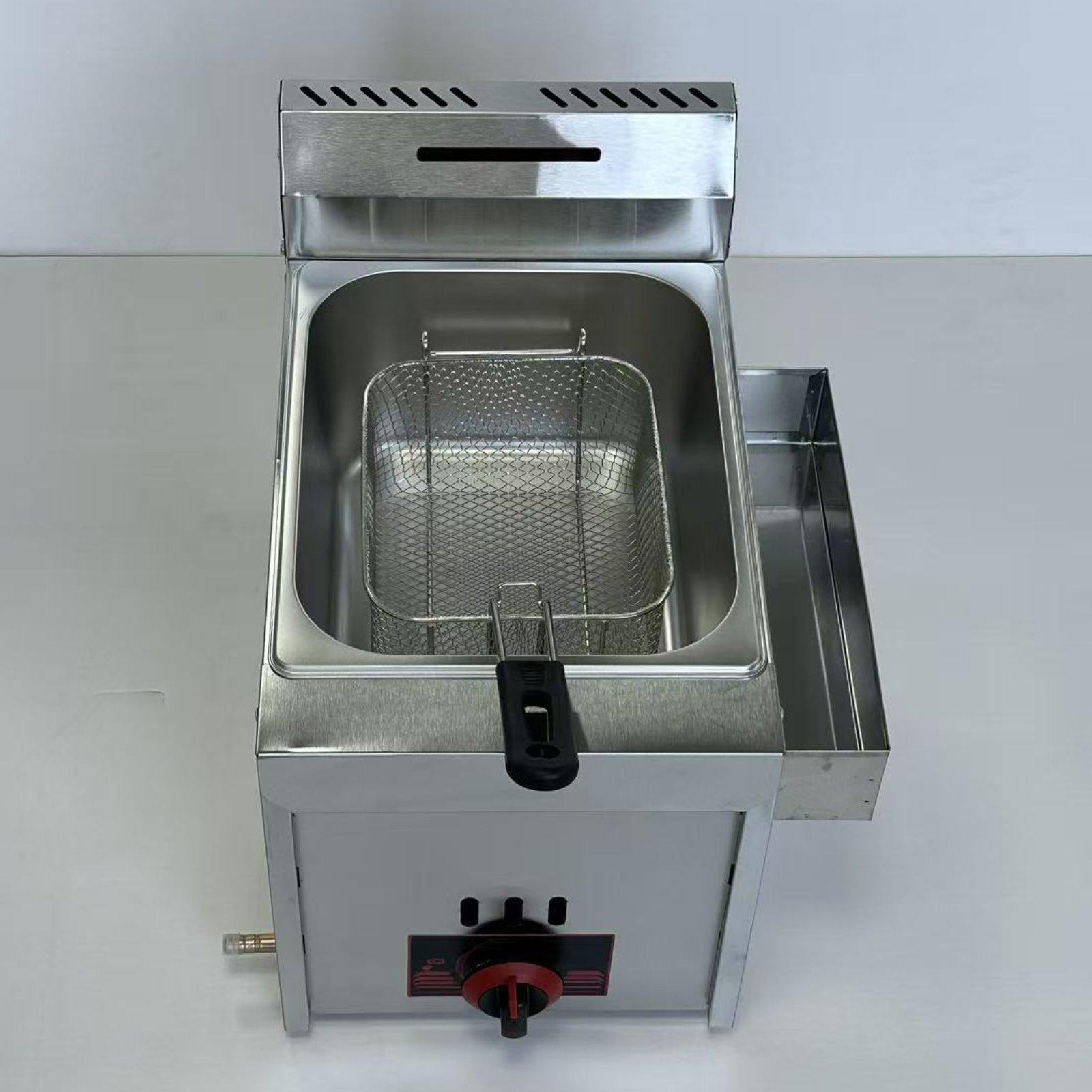 Commercial Kitchen Appliance - مقلاة عميقة تجارية تعمل بالغاز، متينة