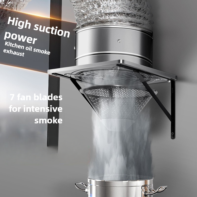 Commercial Kitchen Exhaust - 6/8 بوصة النازع مروحة تهوية العادم
