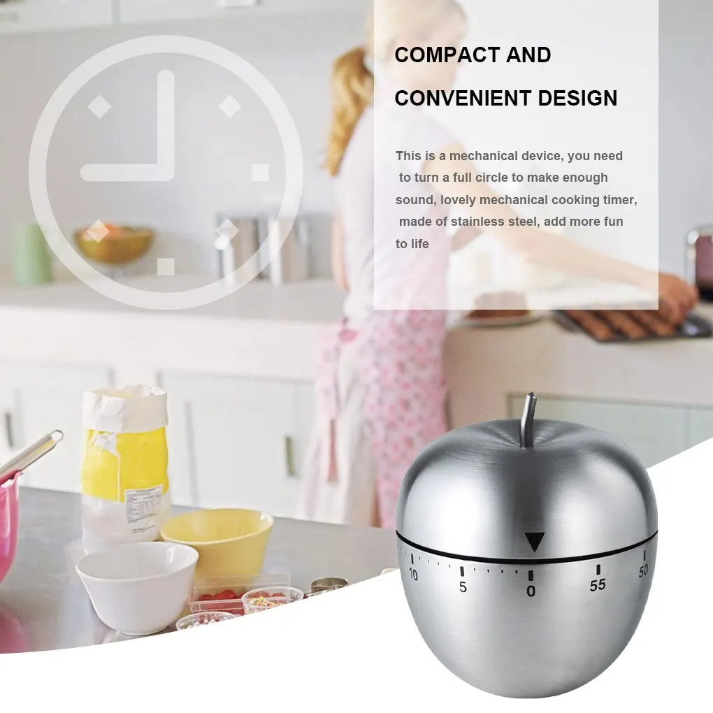 1 قطعة مؤقت ميكانيكي إبداعي لل - مراجعة Commercial Kitchen Timer وسعره