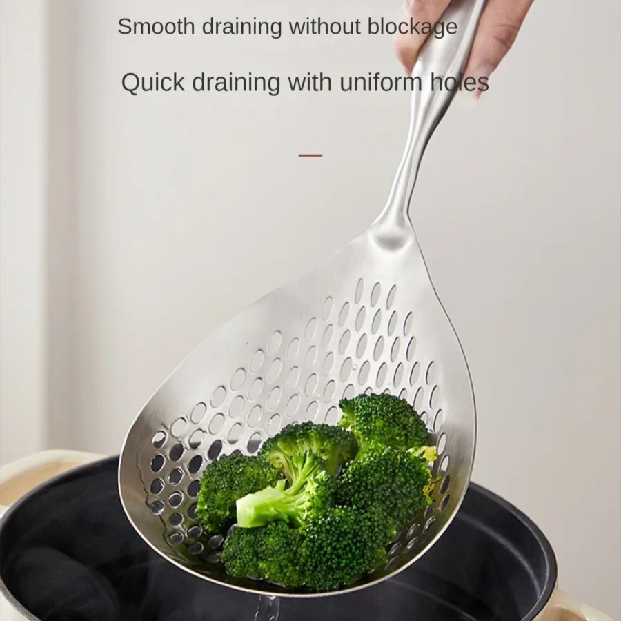 مغرفة مصفاة شبكية من الستانلس  - مراجعة Commercial Kitchen Appliance وسعره