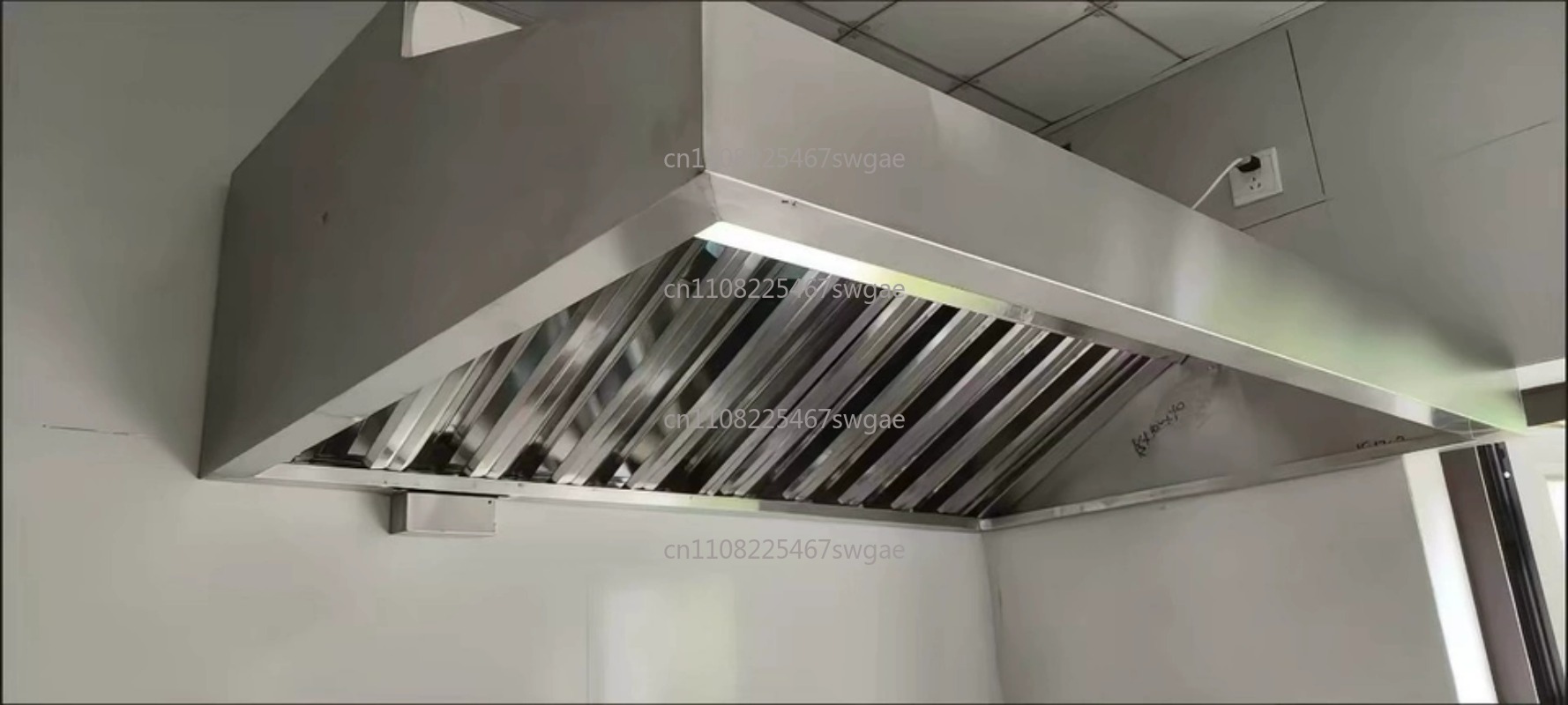 شفاط مطبخ فولاذي عالي القوة لل - مراجعة Commercial Exhaust Hood وسعره
