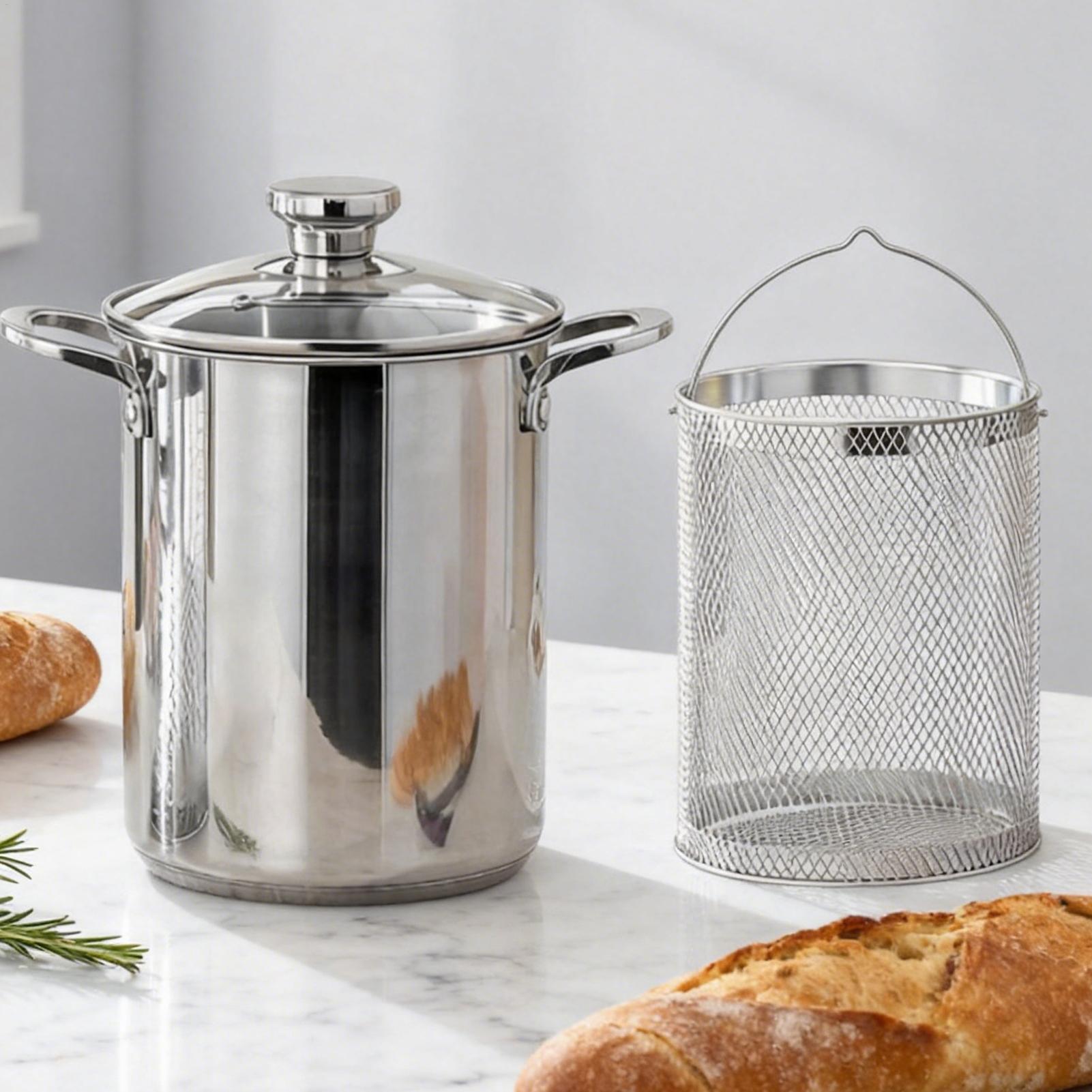 مقلاة عميقة من الفولاذ المقاوم - مراجعة Commercial Kitchen Appliance وسعره