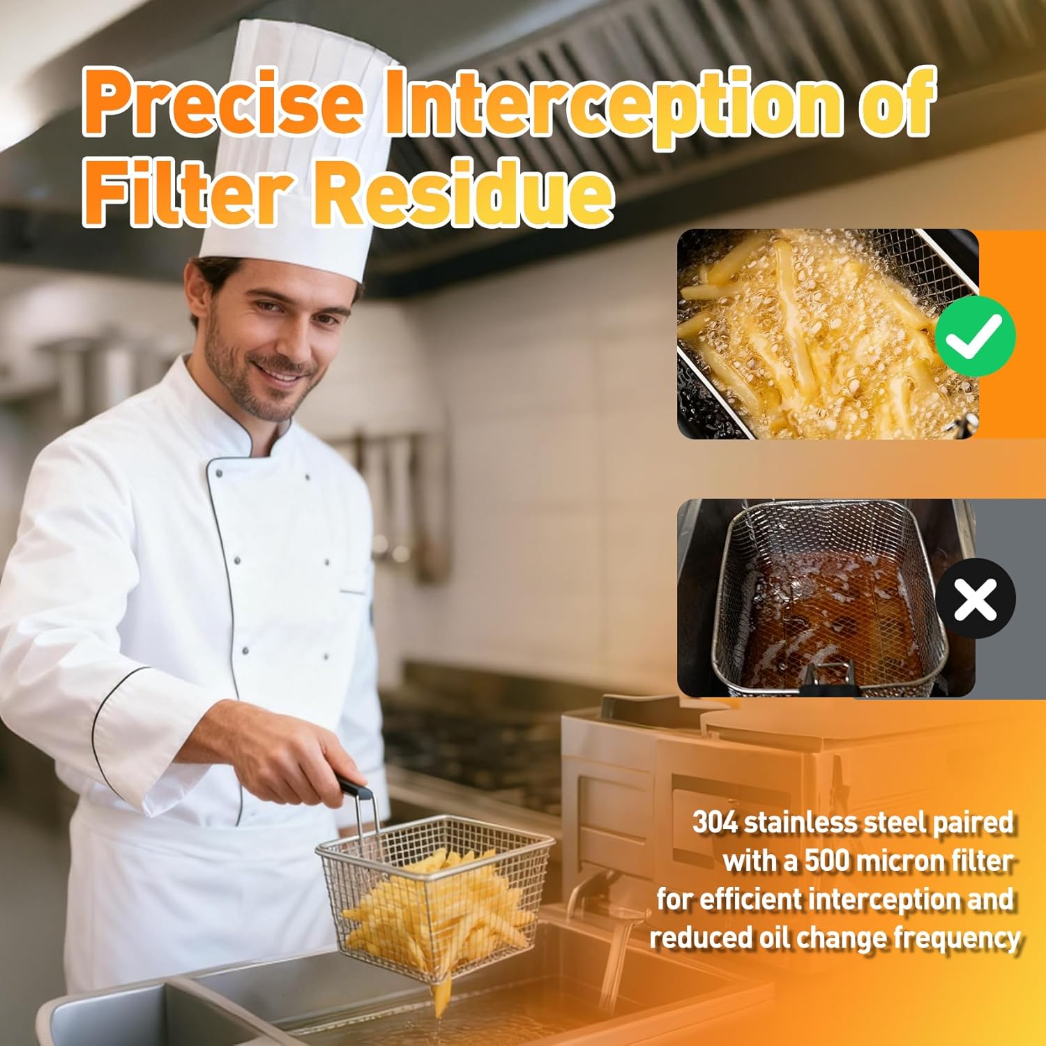 فلتر قلاية عميقة تجارية من الف - مراجعة Commercial Kitchen Appliance وسعره