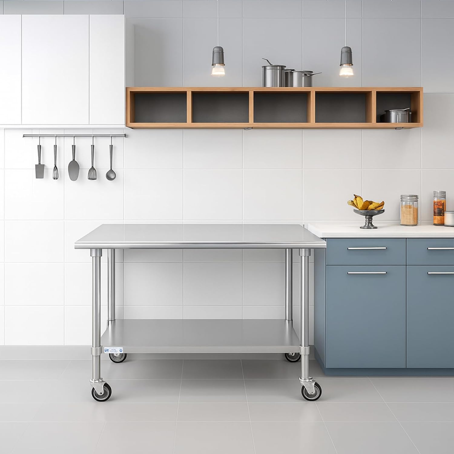 طاولة تحضير من الفولاذ المقاوم - مراجعة Commercial Kitchen Prep Table وسعره