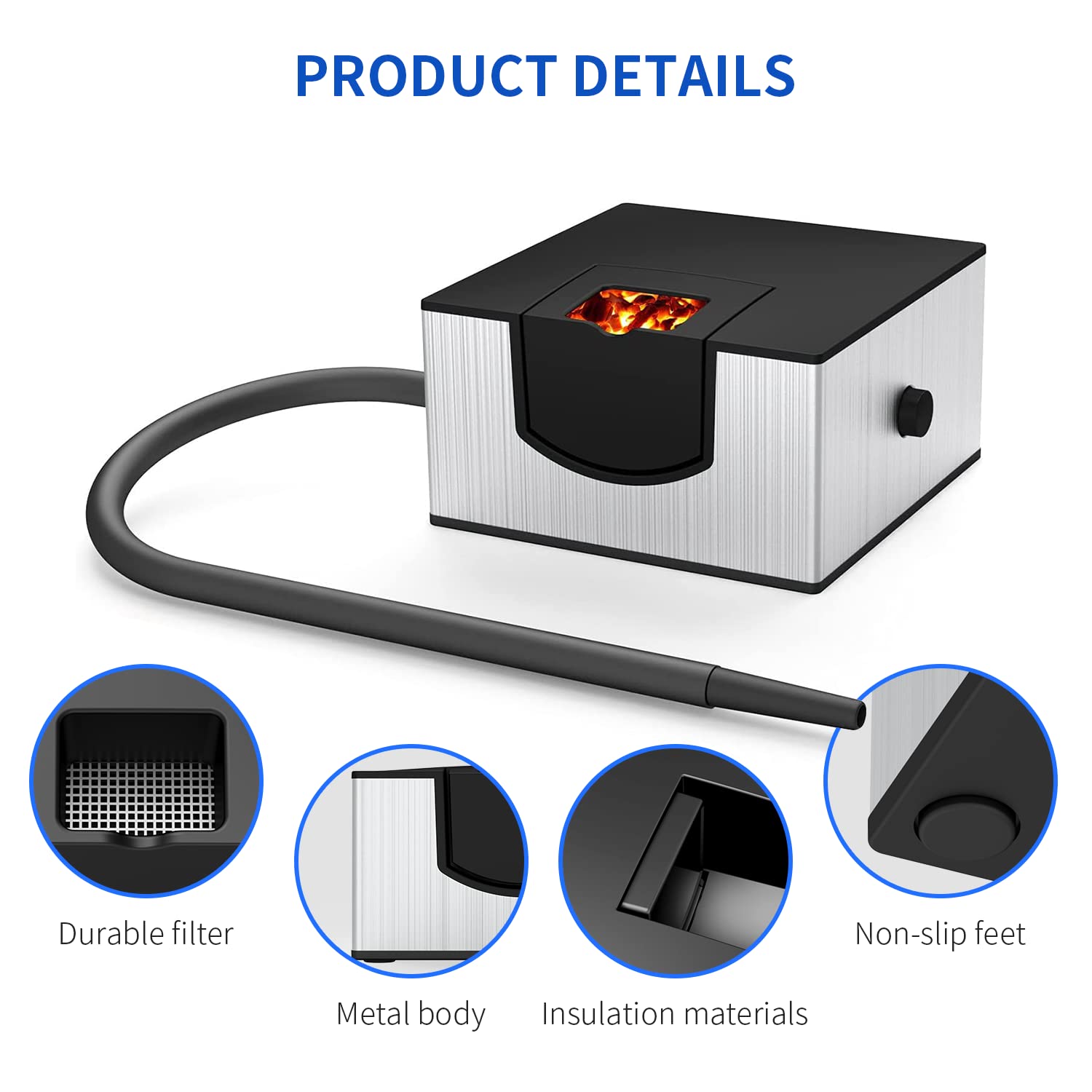 المحمولة كوكتيل المدخن الغذاء  - مراجعة Commercial Kitchen Timer وسعره