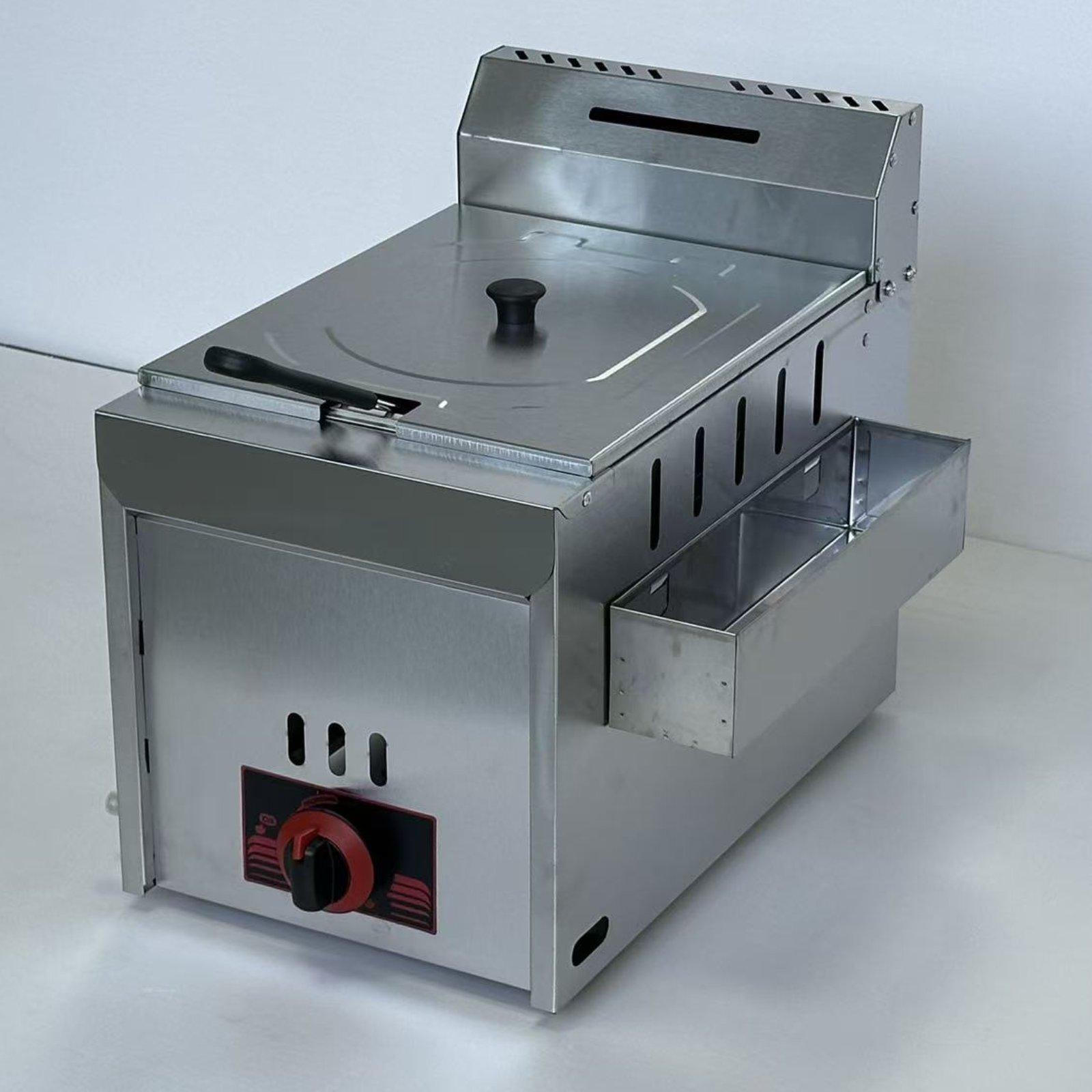 مقلاة عميقة تجارية تعمل بالغاز - مراجعة Commercial Kitchen Appliance وسعره