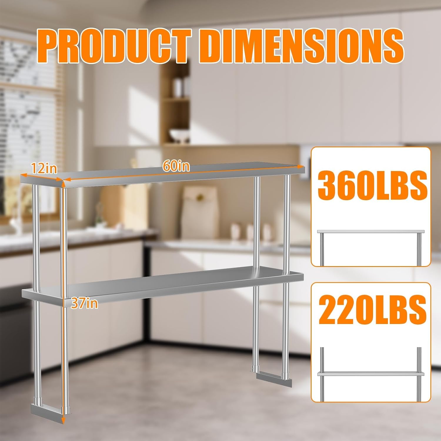 طاولة عمل من الفولاذ المقاوم ل - مراجعة Commercial Kitchen Prep Table وسعره